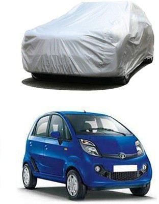 Wild Panther Car Cover For Tata Nano (Without Mirror Pockets)(Silver)