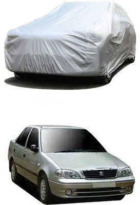 Utkarsh Car Cover For Maruti Suzuki Esteem (Without Mirror Pockets)(Silver)