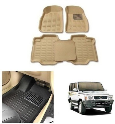 After cars Plastic 3D Mat For  Tata Sumo Victa(Beige)