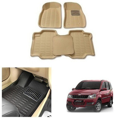 After cars Plastic 3D Mat For  Mahindra Xylo(Beige)