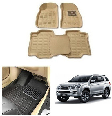 After cars Plastic 3D Mat For  Isuzu MU-X(Beige)