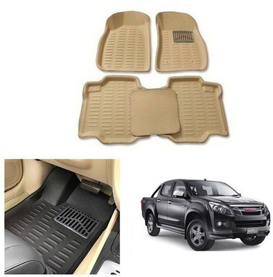 After cars Plastic 3D Mat For  Isuzu DMAX(Beige)