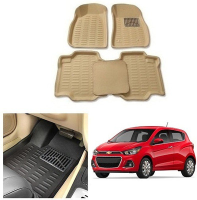 After cars Plastic 3D Mat For  Chevrolet Spark(Beige)