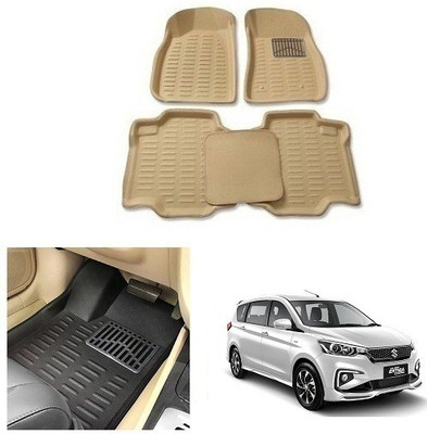 After cars Plastic 3D Mat For  Maruti Suzuki NA(Beige)
