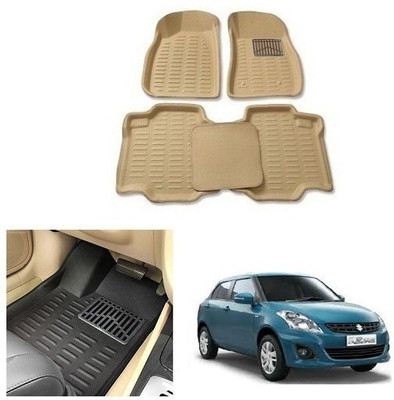 After cars Plastic 3D Mat For  Maruti Suzuki Swift(Beige)