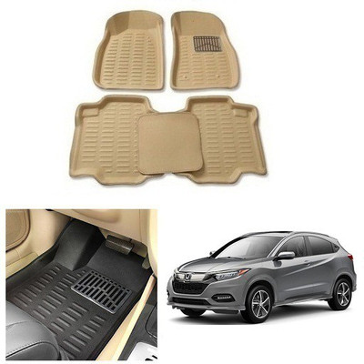 After cars Plastic 3D Mat For  Honda HR-V(Beige)