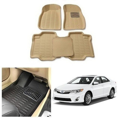 After cars Plastic 3D Mat For  Toyota Camry(Beige)
