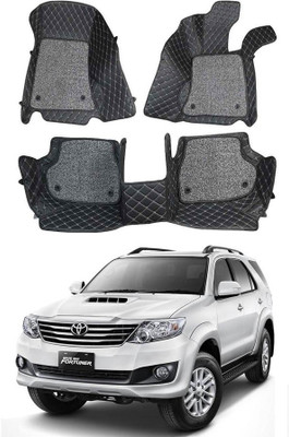 arneja trading company Leatherite 7D Mat For  Toyota New Fortuner(Beige)
