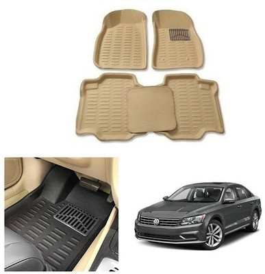 After cars Plastic 3D Mat For  Volkswagen Passat(Beige)