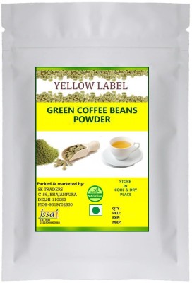 YELLOW LABEL GREEN COFFEE BEANS POWDER - FOR WEIGHT LOSS 200 GM Instant Coffee(11 x 18.18 g, Green Coffee Flavoured)