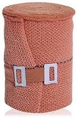 Shop & Shoppee Cotton Roll Crepe Bandage With Fast Edges for Wrist, Arm, Shoulder, Ankle, Calf Pain (10cm X 1.4mtr) Crepe Bandage(10 cm)