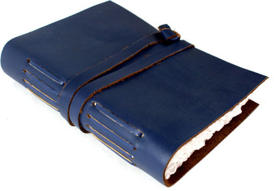 Camlon Exports Handcrafted Assorted Journal Unruled 240 Pages(Blue)