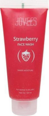 JOVEES Strawberry For Soft,Supple & Glowing Skin with Marigold ,Jojoba & Rose Extract Face Wash(120 ml)