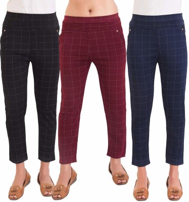 Cloud Star Multicolor Jegging(Checkered)