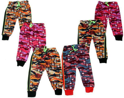 DIAMOND EXPORTER Track Pant For Boys & Girls(Multicolor, Pack of 6)