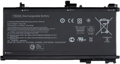 MACKTECH TE03XL Battery TE03061XL for HP Omen 15-ax000:15-ax033dx 15-ax210nr 15-ax001ns;HP Pavilion 15-bc000:15-bc008tx and More 849910-850 849570-541 542 543 HSTNN-UB7A TPN-Q173-11.55V 61.6Wh 3-Cell 3 Cell Laptop Battery