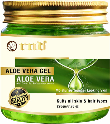 RND 100% Pure Aloe Vera Gel for Beautiful Skin & Hair(220 g)