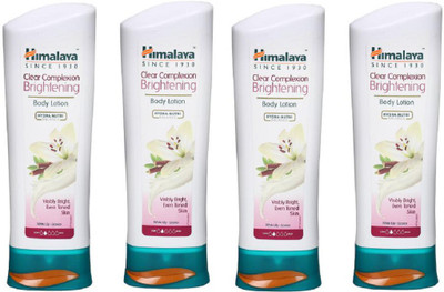 HIMALAYA CLEAR COMPLEXION BODY LOTION100mlx4 Combo pack(400 ml)