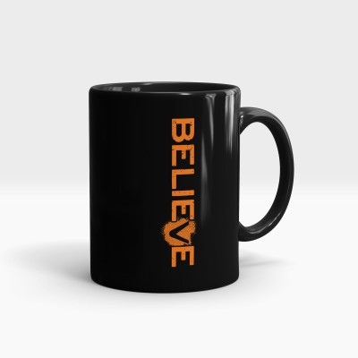 Gift Arcadia Believe Printed CoffeeMug | Ideal Gift for Couple, Girlfriend, Boyfriend, and Wife, Husband (A318) Ceramic Coffee Mug(330 ml)