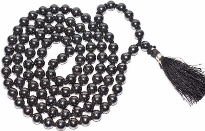 Ganpati Hakik Mala Beads 6mm Healing Crystal Stone Chain