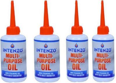 intenzo Multi Purpose Oil For Machine , Vehicle, Lock, And Fan 100 ml Bottle in Each Manual Pump(400 g Pack of 4)