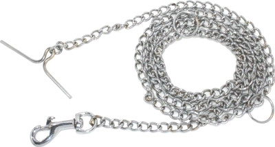S.Blaze 152 cm Dog Chain Leash(Silver)