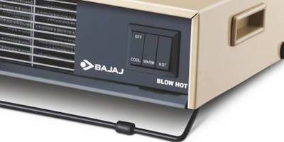 BAJAJ Blow Hot 2000 Watts Fan Forced Circulation Room Heater BAJAJ BLOW HOT ROOM HEATER Fan Room Heater