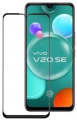 VDAT Edge To Edge Tempered Glass for Vivo V20 SE(Pack of 1)