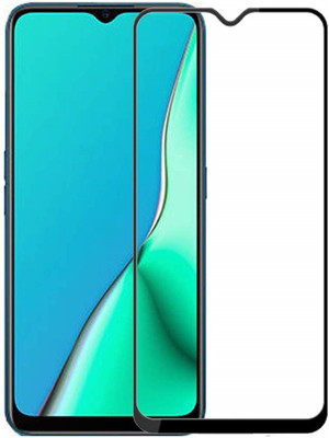 VDAT Edge To Edge Tempered Glass for OPPO A12(Pack of 1)