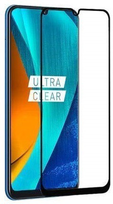 BRENZZ Edge To Edge Tempered Glass for Itel Vision1(Pack of 1)