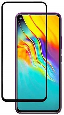 VDAT Edge To Edge Tempered Glass for Infinix Hot 9(Pack of 1)