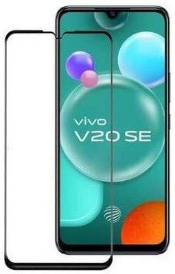 BRENZZ Edge To Edge Tempered Glass for Vivo V20 SE(Pack of 1)