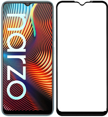 AKSHUD Edge To Edge Tempered Glass for Realme Narzo 20(Pack of 1)