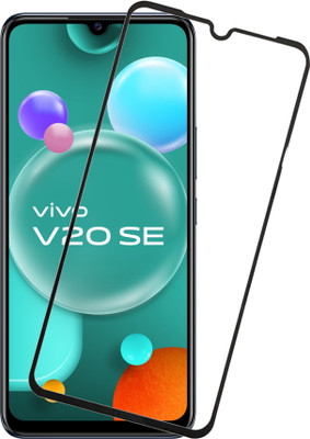 Gorilion Edge To Edge Tempered Glass for Vivo V20 SE(Pack of 1)