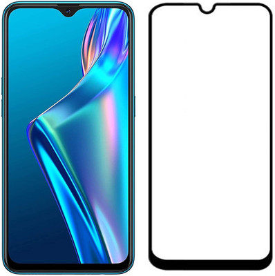 VDAT Edge To Edge Tempered Glass for OPPO A12(Pack of 1)