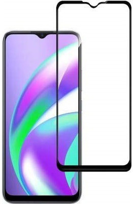 DSCASE Edge To Edge Tempered Glass for Realme C12(Pack of 1)