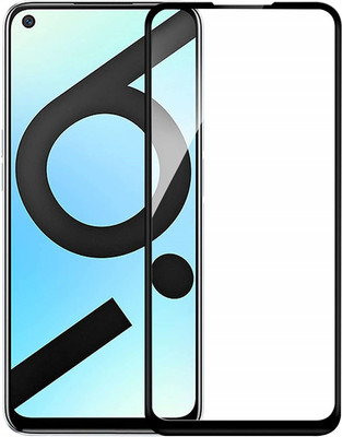 BRENZZ Edge To Edge Tempered Glass for Realme 6i(Pack of 1)