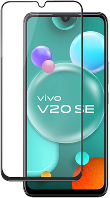 Hyper Edge To Edge Tempered Glass for Vivo V20 SE(Pack of 1)