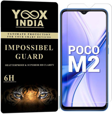 Yoox Impossible Screen Guard for Poco M2(Pack of 1)