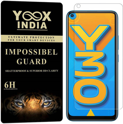 Yoox Impossible Screen Guard for Vivo Y30(Pack of 1)
