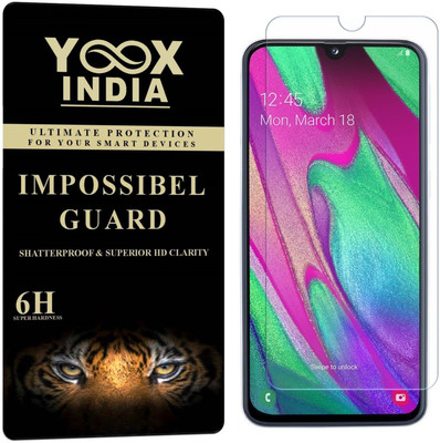 Yoox Impossible Screen Guard for Samsung Galaxy A40(Pack of 1)