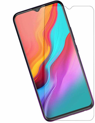ISHANGEL Impossible Screen Guard for infinix hot 8, Gorilla Hammer Proof, flexible fiber unbreakable Screen Protector, [Not a Tempered Glass](Pack of 1)