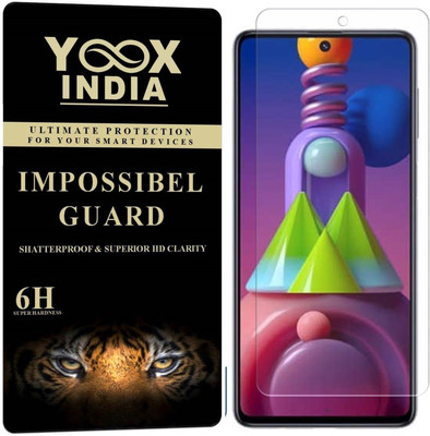 Yoox Impossible Screen Guard for Samsung Galaxy M51(Pack of 1)