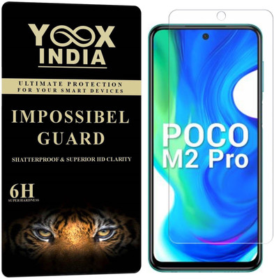 Yoox Impossible Screen Guard for Poco M2 Pro(Pack of 1)