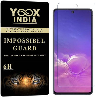 Yoox Impossible Screen Guard for Samsung Galaxy S10 Lite(Pack of 1)
