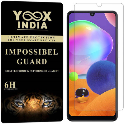 Yoox Impossible Screen Guard for Samsung Galaxy A31(Pack of 1)