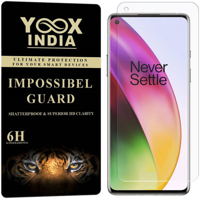 Yoox Impossible Screen Guard for Oneplus 8(Pack of 1)