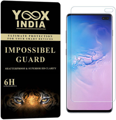 Yoox Impossible Screen Guard for Samsung Galaxy S10 Plus(Pack of 1)