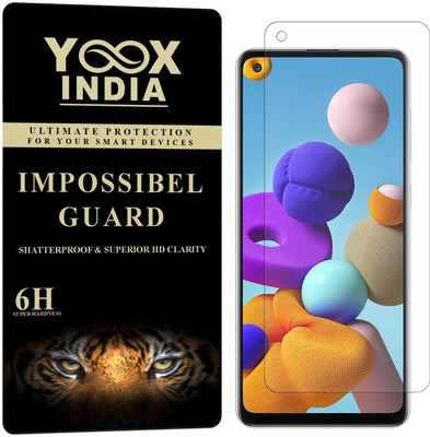 Yoox Impossible Screen Guard for Samsung Galaxy A21s(Pack of 1)