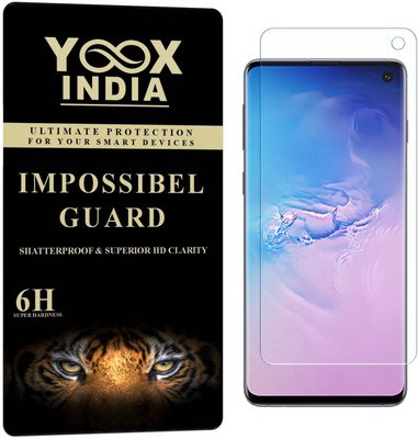 Yoox Impossible Screen Guard for Samsung Galaxy S10(Pack of 1)